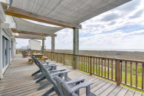 Ocean-View Surfside Home with Boardwalk to Beach!